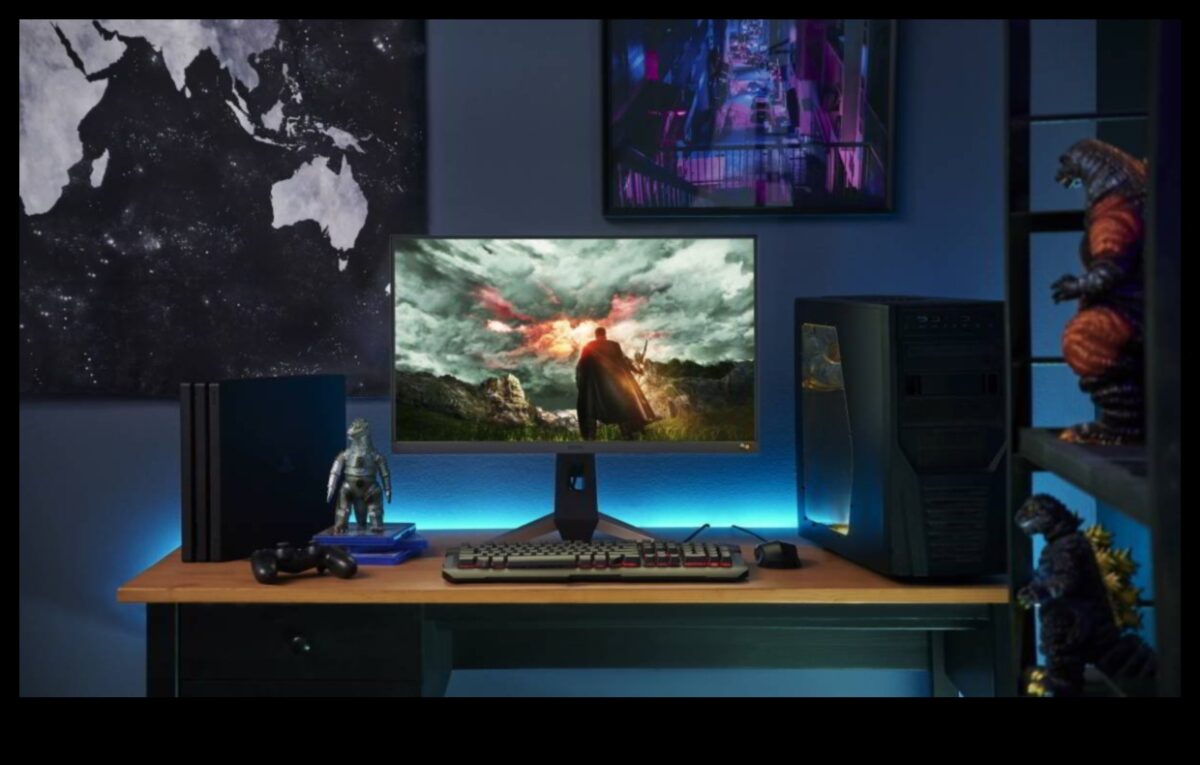 الحجم والوضوح: شاشات ذات حجم شاشة مثالي للألعاب