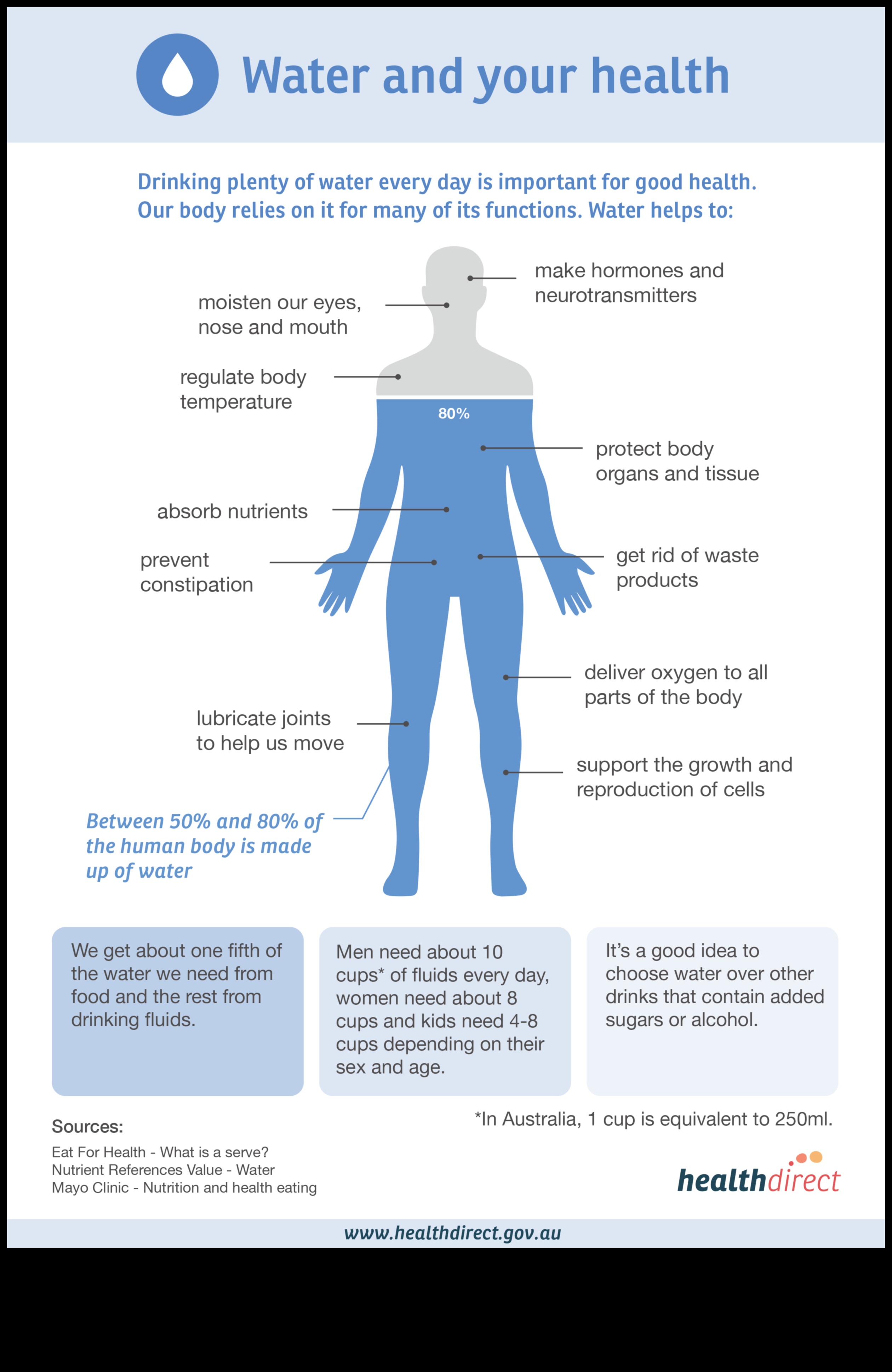 الترطيب ودوره في النظام الغذائي المتوازن