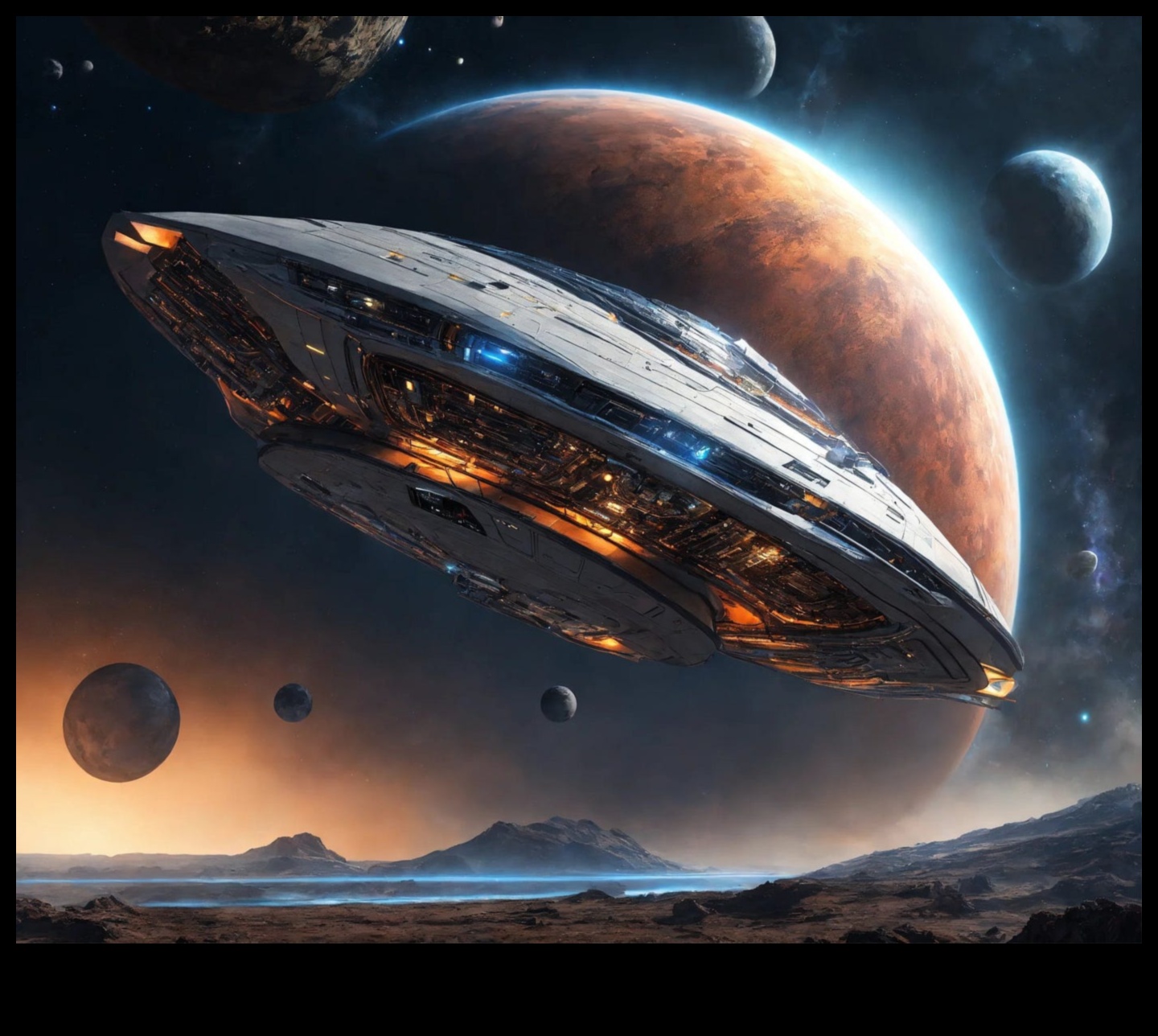 الحدود الكونية: دفع حدود الاستكشاف البشري في الفضاء