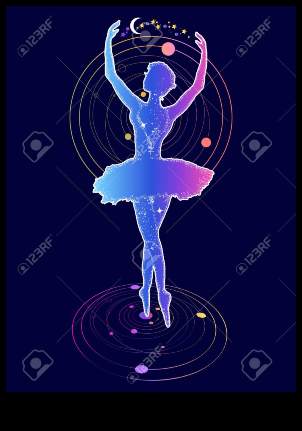 الباليه بين النجوم: حركات رشيقة في رقصة الكون