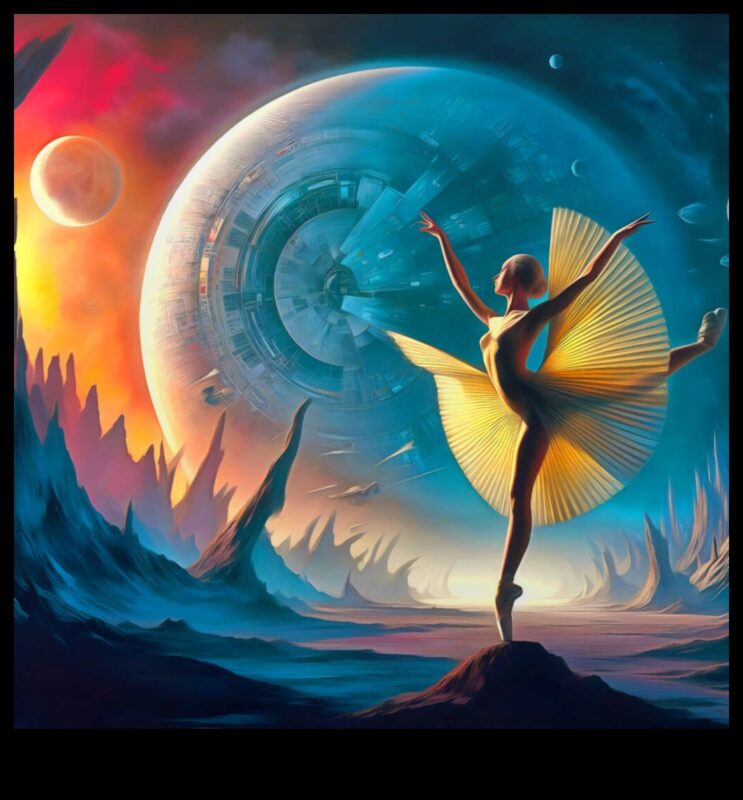 الباليه بين النجوم: حركات رشيقة في رقصة الكون