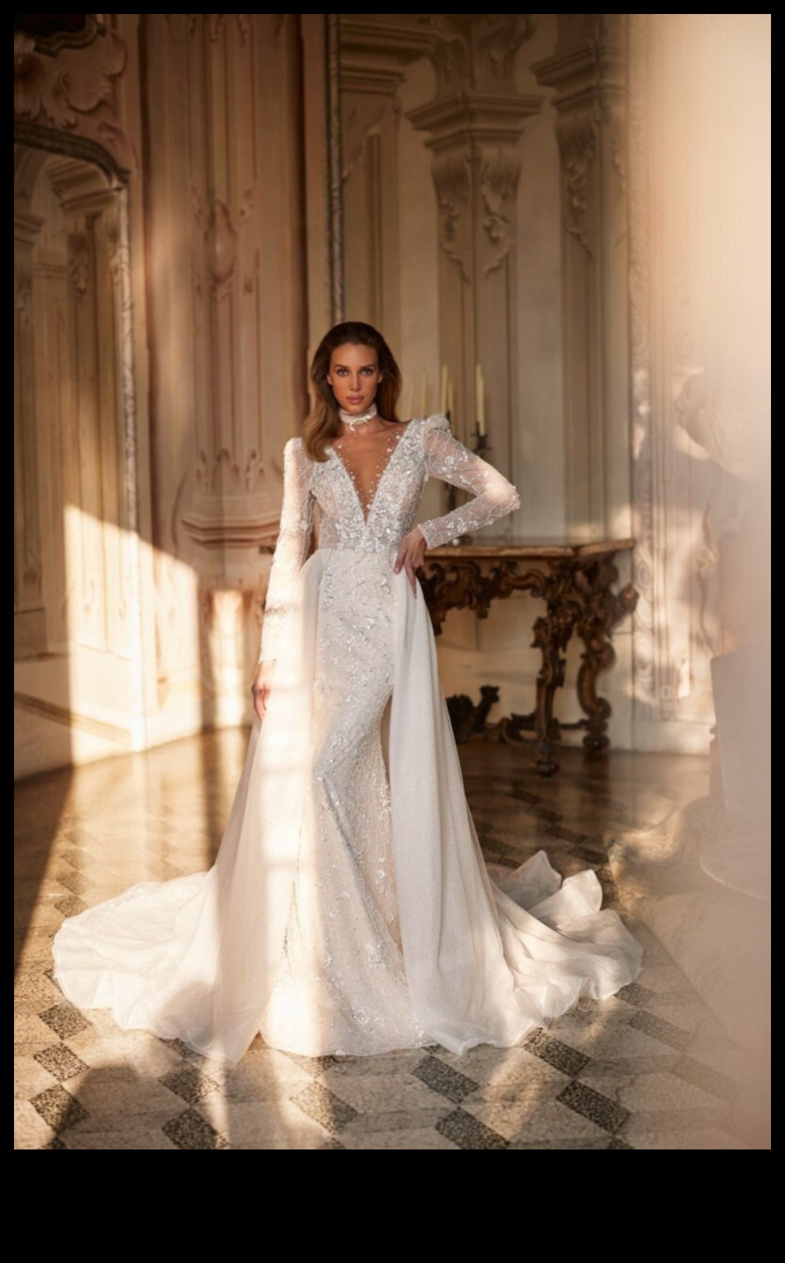 البريق المنحوت: مجوهرات الزفاف اللامعة