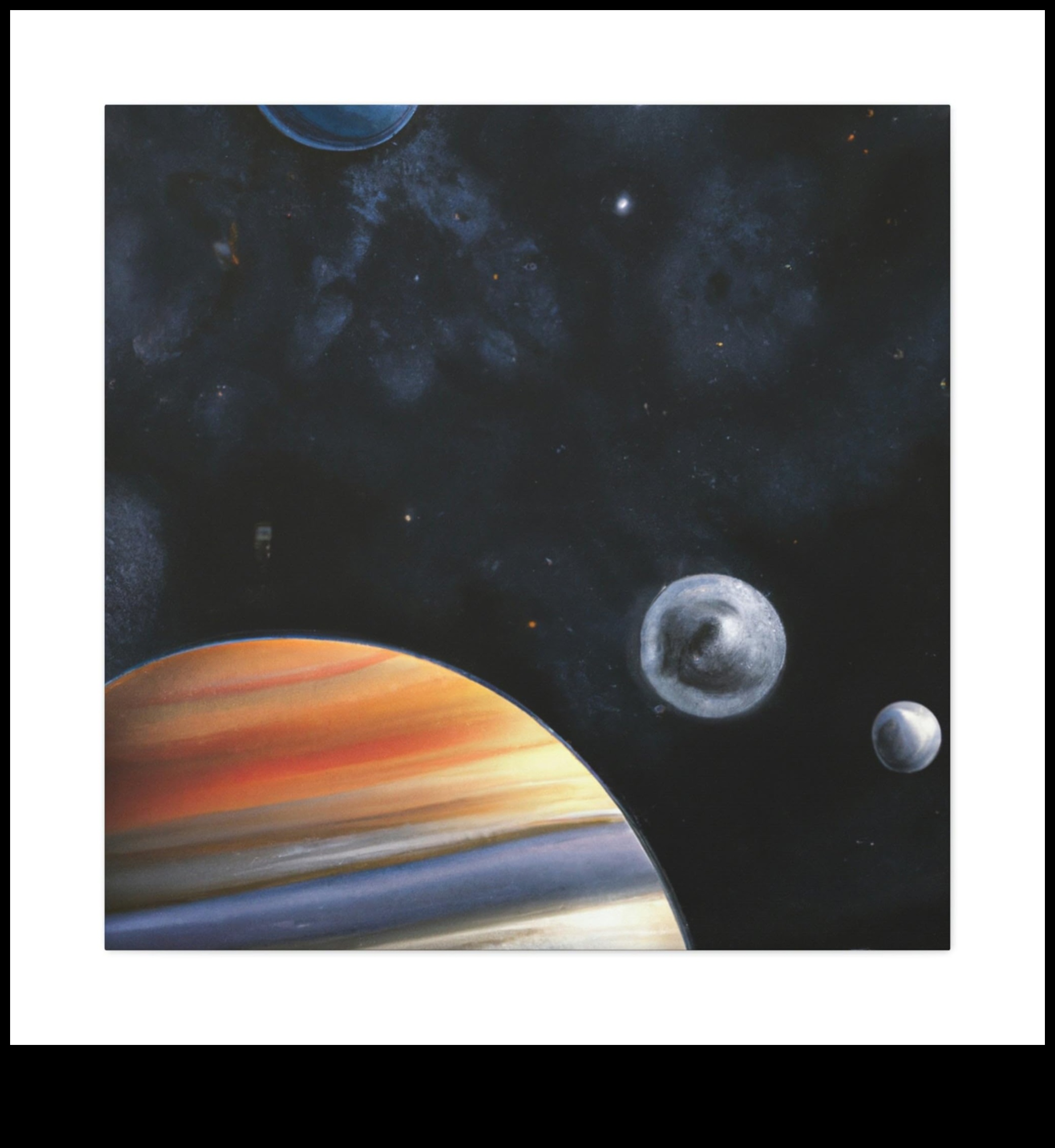 قماش سماوي: جولة في جمال الكواكب 2 قماش سماوي: رسم صورة لجمال الكواكب