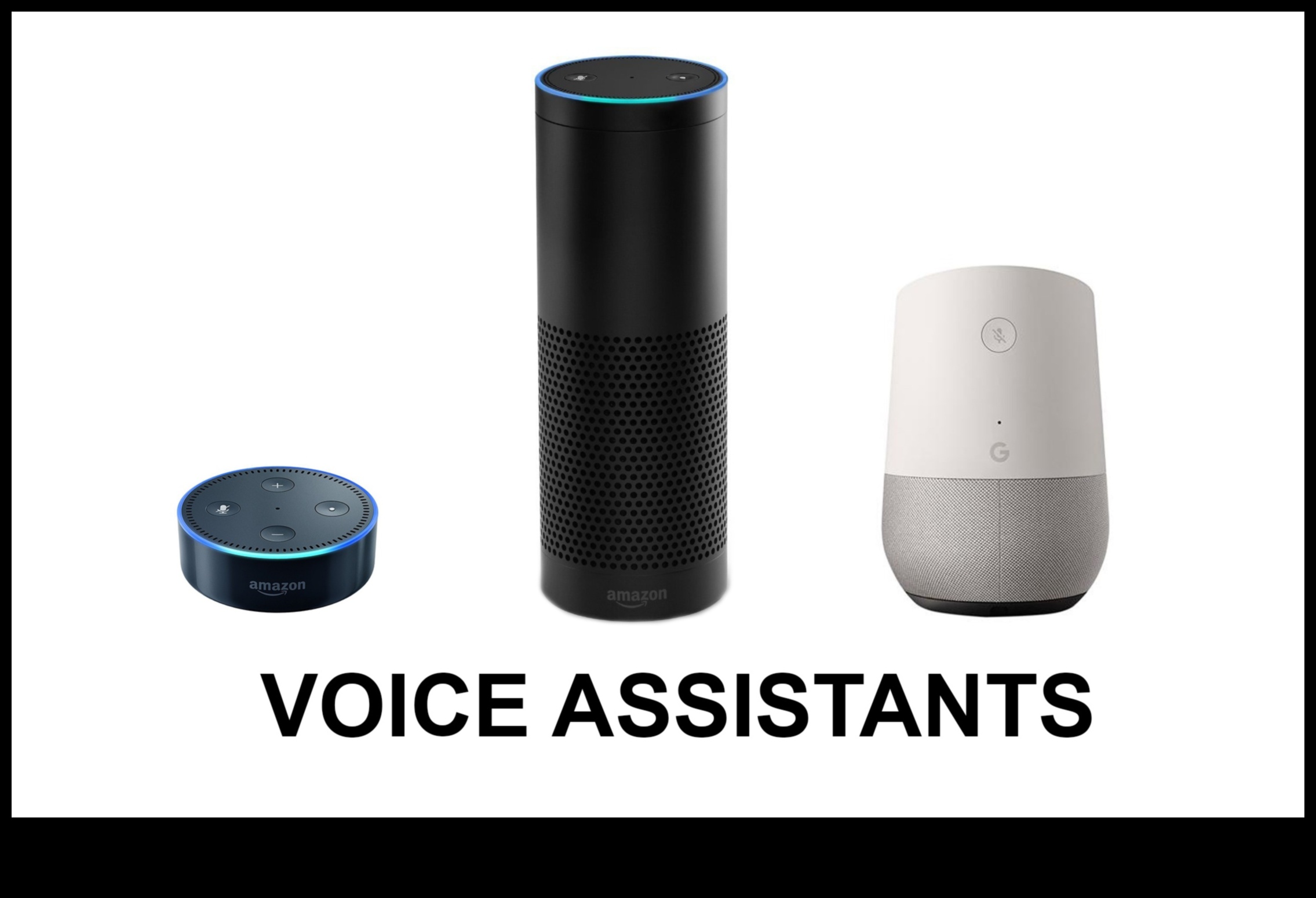 مركز الأوامر الصوتية: ملحقات مع مساعدين افتراضيين مدمجين