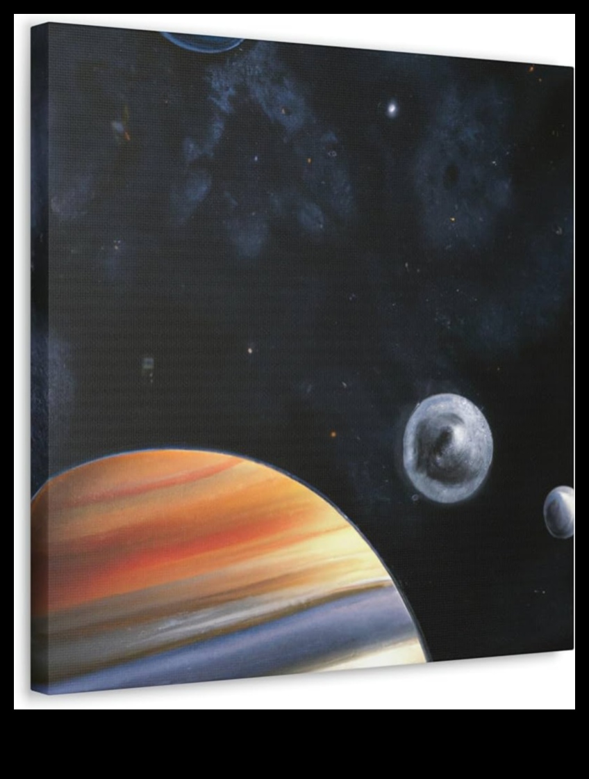 قماش سماوي: جولة في جمال الكواكب 1 قماش سماوي: رسم صورة لجمال الكواكب